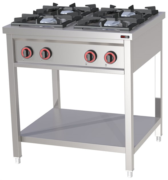 RM Gastro Freestanding gasspis 4 plattor SPF-80-G